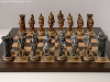 Medieval Warrior Hand Decorated Theme Chess Set
